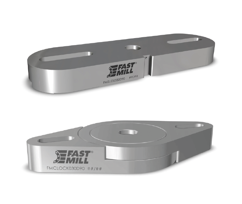 Piastra slide e piastra clock per modulo Ø90